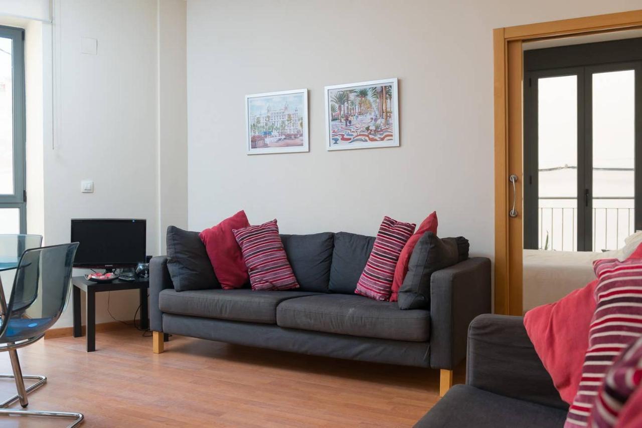 Alc - Modern 2 Bed Apartment In Historic Centre Alicante Exterior foto